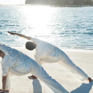 Anantara Dhigu Maldives Resort Maldives Honeymoon Packages Couple Yoga