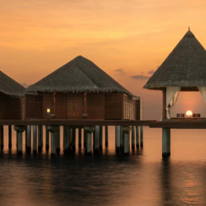 Anantara Dhigu Maldives Resort Maldives Honeymoon Packages Spa At Sunset