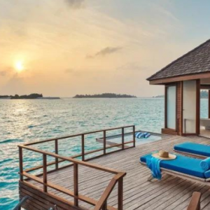 Anantara Dhigu Maldives Resort Maldives Honeymoon Packages Sunrise Over Water Suite