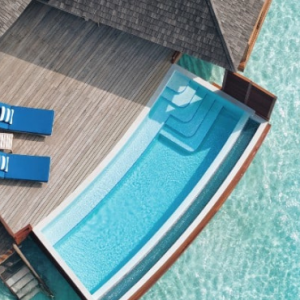 Anantara Dhigu Maldives Resort Maldives Honeymoon Packages Sunset Over Water Pool Suite
