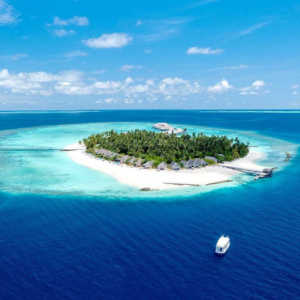 Baglioni Resort Maldives Maldives Honeymoon Packages Aerial View Island View