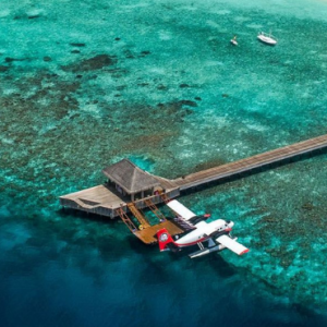 Baglioni Resort Maldives Maldives Honeymoon Packages Aerial View Of Seaplane