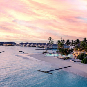 Baglioni Resort Maldives Maldives Honeymoon Packages Sunset Beach Villa View