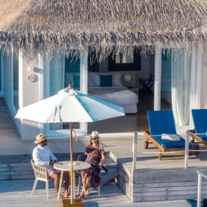 Baglioni Resort Maldives Maldives Honeymoon Packages Water Villa Aerial View