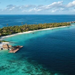 Waldorf Astoria Maldives Ithaafushi Maldives Honeymoon Packages Aerial View 8