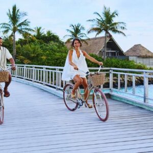 Waldorf Astoria Maldives Ithaafushi Maldives Honeymoon Packages Biking