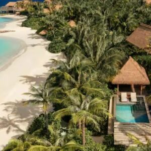 Waldorf Astoria Maldives Ithaafushi Maldives Honeymoon Packages King Beach Villa With Pool 1