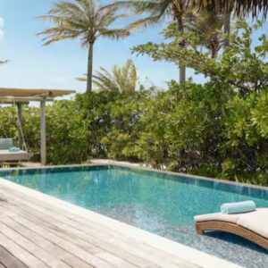 Waldorf Astoria Maldives Ithaafushi Maldives Honeymoon Packages King Beach Villa With Pool 2