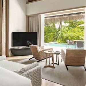 Waldorf Astoria Maldives Ithaafushi Maldives Honeymoon Packages King Grand Beach Villa With Pool