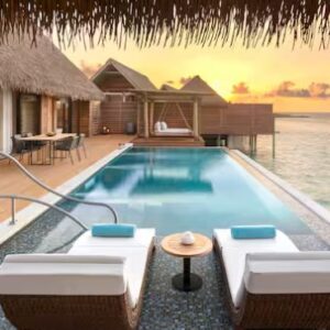 Waldorf Astoria Maldives Ithaafushi Maldives Honeymoon Packages King Grand Reef Villa With Pool2