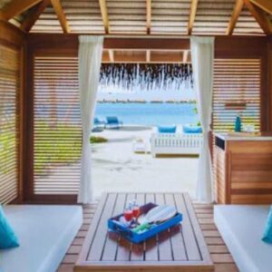 Waldorf Astoria Maldives Ithaafushi Maldives Honeymoon Packages Lagoon Cabana