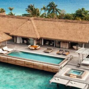 Waldorf Astoria Maldives Ithaafushi Maldives Honeymoon Packages Two Bedroom Reef Villa With Pool