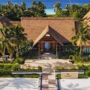 Waldorf Astoria Maldives Ithaafushi Maldives Honeymoon Packages Entrance View