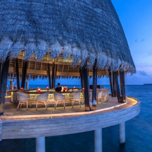 Anantara Kihavah Maldives Villas Maldives Honeymoon Packages Fire At Twilight