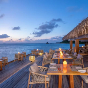 Anantara Kihavah Maldives Villas Maldives Honeymoon Packages Spice Deck Area