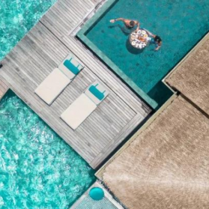 Anantara Kihavah Maldives Villas Maldives Honeymoon Packages Sunset Over Water Pool Villa3