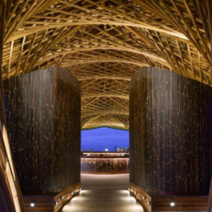 Banyan Tree Vabbinfaru Maldives Honeymoon Packages Sustainable Bamboo Architecture