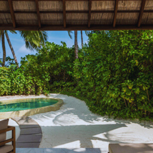 Conrad Maldives Rangali Island Maldives Honeymoon Packages Deluxe Beach Villa With Pool1