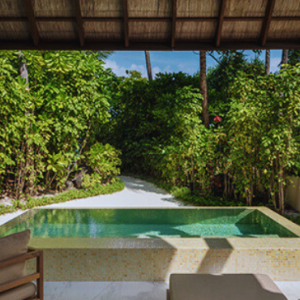 Conrad Maldives Rangali Island Maldives Honeymoon Packages Deluxe Beach Villa With Pool2