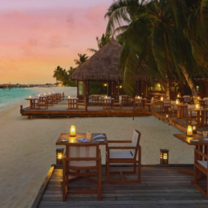 Conrad Maldives Rangali Island Maldives Honeymoon Packages Vilu Restaurant & Bar