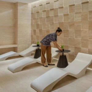 Umana Bali, LXR Hotels & Resorts Bali Honeymoon Packages Spa Relaxation Room