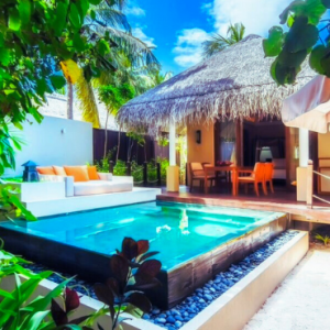 Ayada Maldives Maldives Honeymoon Packages Beach Family Suite With Pool