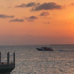 Ayada Maldives Maldives Honeymoon Packages Fishing At Sunset
