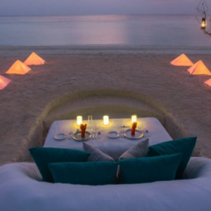 Dusit Thani Maldives Maldives Honeymoon Packages Beach Dining