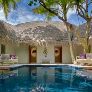 Dusit Thani Maldives Maldives Honeymoon Packages Spa Relaxing Area