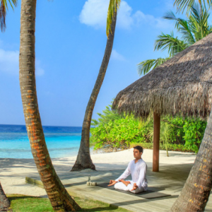 Dusit Thani Maldives Maldives Honeymoon Packages Spa Yoga Meditiation