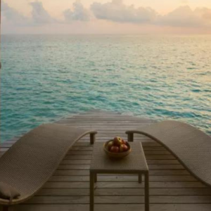 Centara Ras Fushi Resort & Spa Maldives Maldives Honeymoon Packages Sunset Overwater Villa3