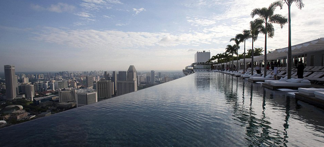 Marina Bay Sands Singapore infinity pool