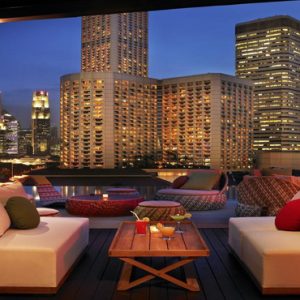 Naumi Hotel Singapore Singapore Honeymoon Packages Relaxing Area On Rooftop