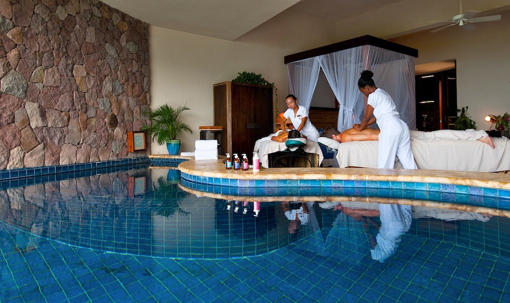 6 reasons to honeymoon at Jade Mountain St Lucia - spa