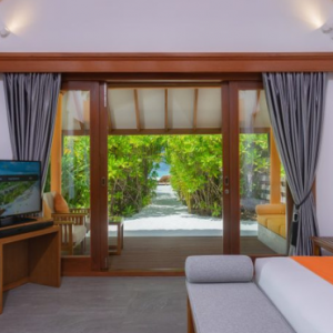 Dhigufaru Island Resort Maldives Honeymoon Packages Beach Villa Veli & Boaku1
