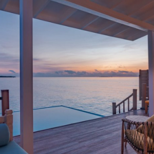 Dhigufaru Island Resort Maldives Honeymoon Packages Bodhanfulhu Pool Water Villa8