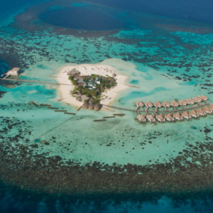 Drift Thelu Veliga Retreat Maldives Honeymoon Packages Aerial View2
