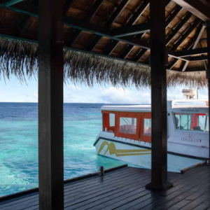 Adaaran Prestige Vadoo Luxury Maldives Honeymoon Packages Arrival Jetty