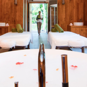 Amilla Fushi Maldives Honeymoon Packages Spa Treatment Room1
