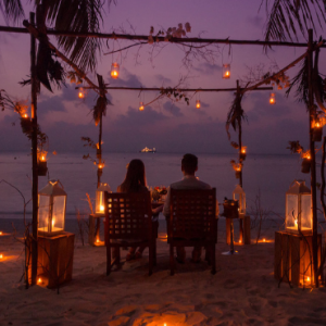 Bandos Maldives Maldives Honeymoon Packages Private Dining