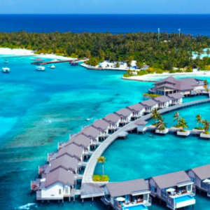 Atmosphere Kanifushi Maldives Honeymoon Packages Aerial View3