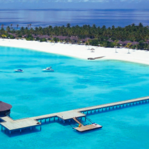 Atmosphere Kanifushi Maldives Honeymoon Packages Aerial View4