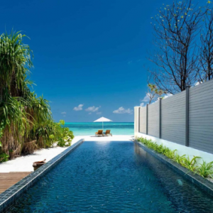 Atmosphere Kanifushi Maldives Honeymoon Packages Kanifushi Beach Villa With Pool1