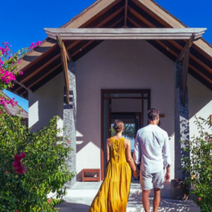 Atmosphere Kanifushi Maldives Honeymoon Packages Spa Entrance