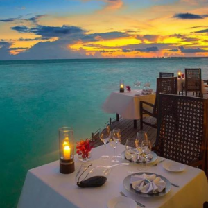 Baros Maldives Maldives Honeymoon Packages The Lighthouse Restaurant 1