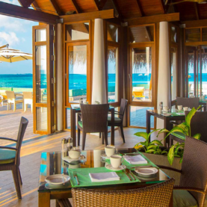 Baros Maldives Maldives Honeymoon Packages Beachside Dining