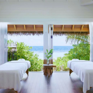COMO Cocoa Island Maldives Honeymoon Packages Couple Spa Treatment Room