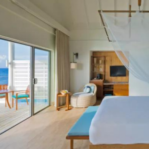 Centara Grand Island Resort And Spa Maldives Maldives Honeymoon Packages Club Sunset Overwater Pool Villa