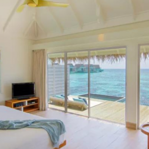 Centara Grand Island Resort And Spa Maldives Maldives Honeymoon Packages Sunrise Overwater Villa8