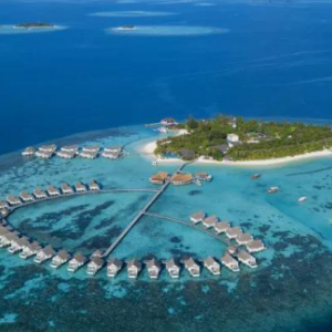 Centara Grand Island Resort And Spa Maldives Maldives Honeymoon Packages Aerial View4